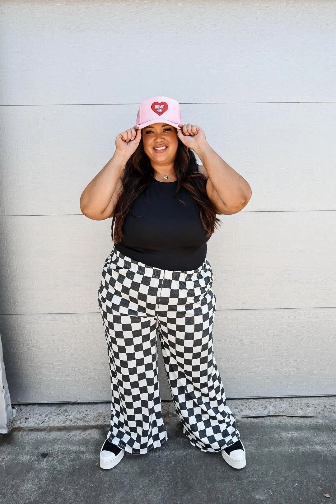 Ace Of Spades Checkered Pants