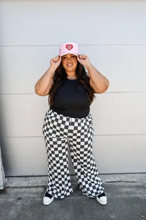 Ace Of Spades Checkered Pants