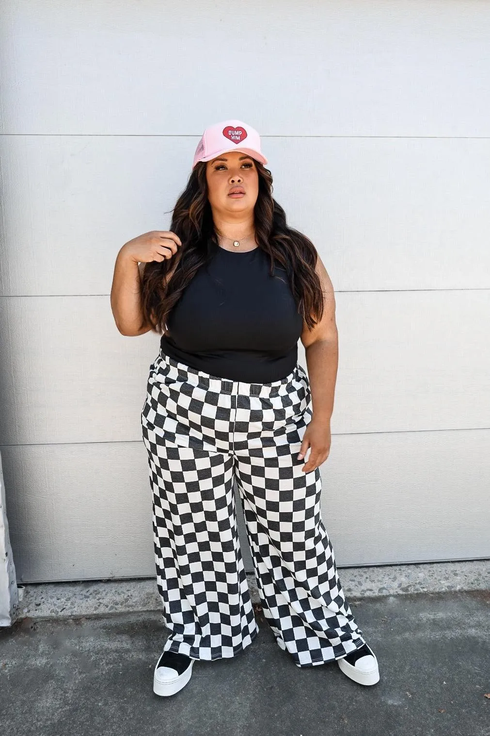 Ace Of Spades Checkered Pants