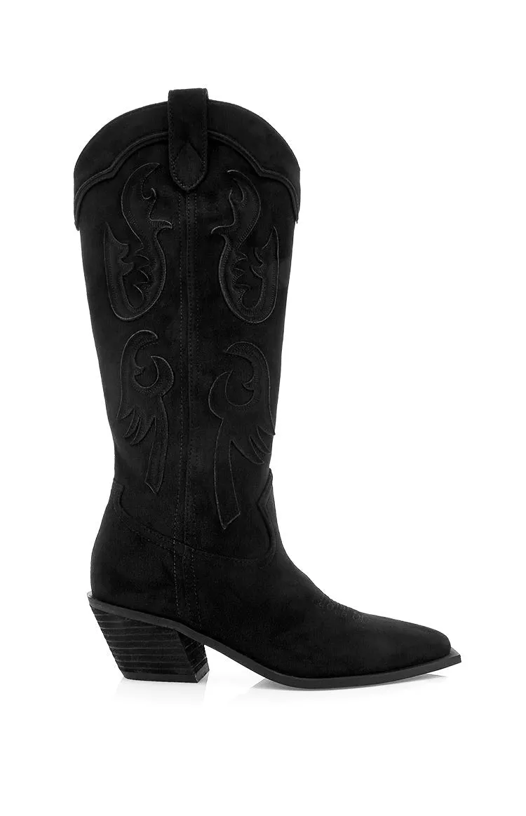 Billini Tulie Black Cowboy Boots
