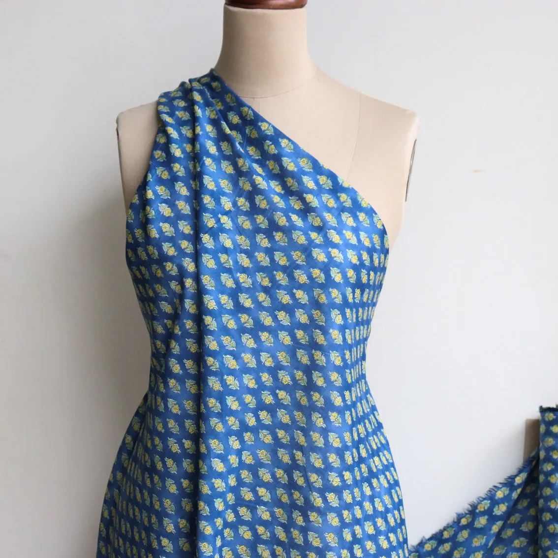 Bluebell Blooms Cotton Voile