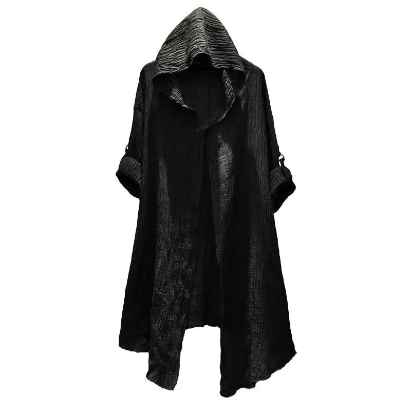 Boho Chic Loose Hooded Cardigan