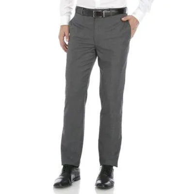Calvin Klein Mens Slim fit Dress Pants 34 / 34 Grey