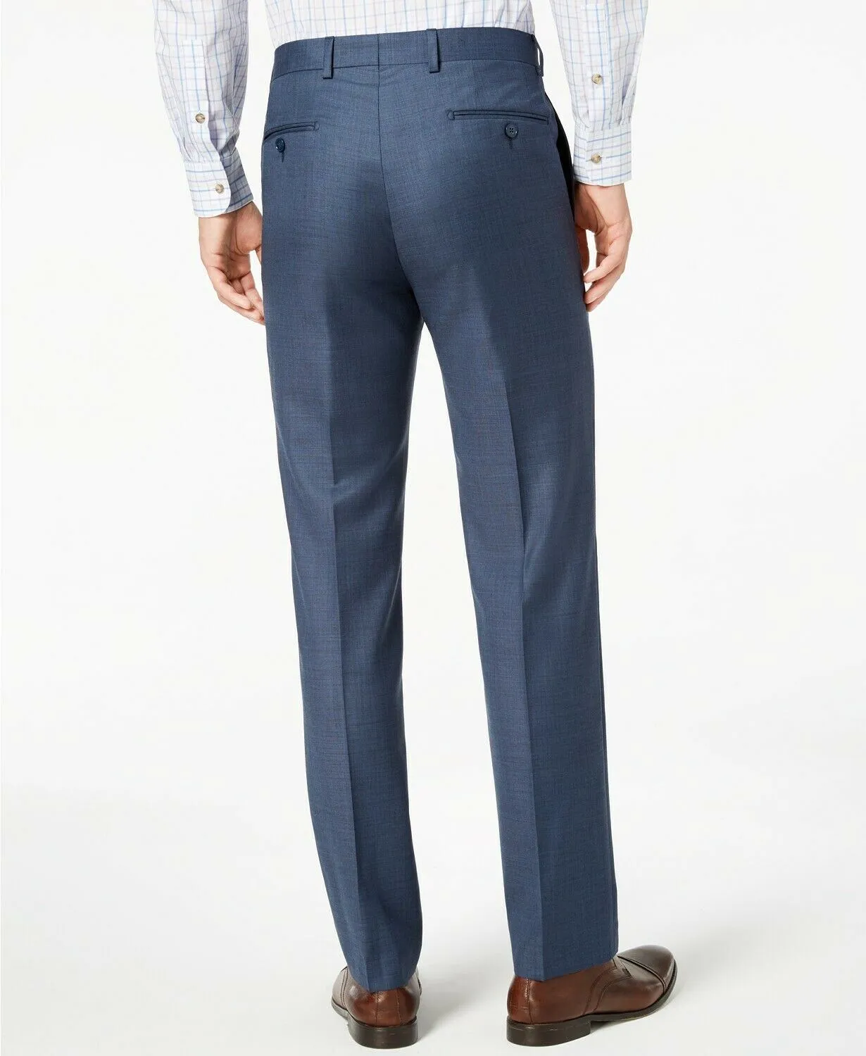 Calvin Klein Mens Slim fit Dress Pants 36 / 30 Blue