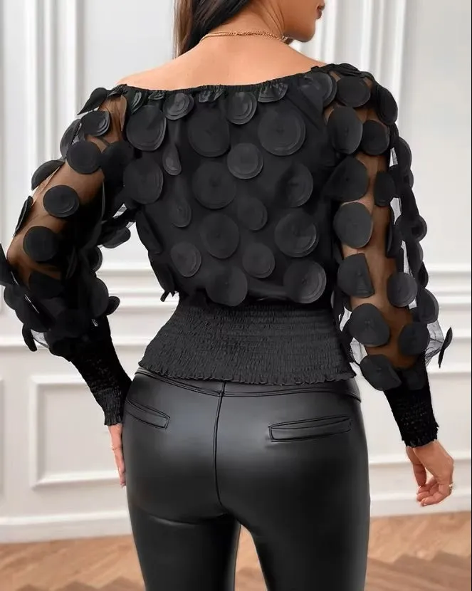 Chicmy-nye outfits women casual outfits 'Aprelia' Fashion off shoulder top