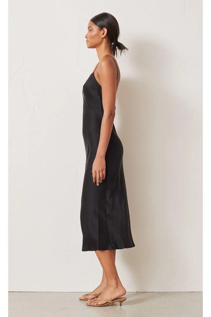 Classic Midi Dress - Black