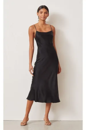Classic Midi Dress - Black
