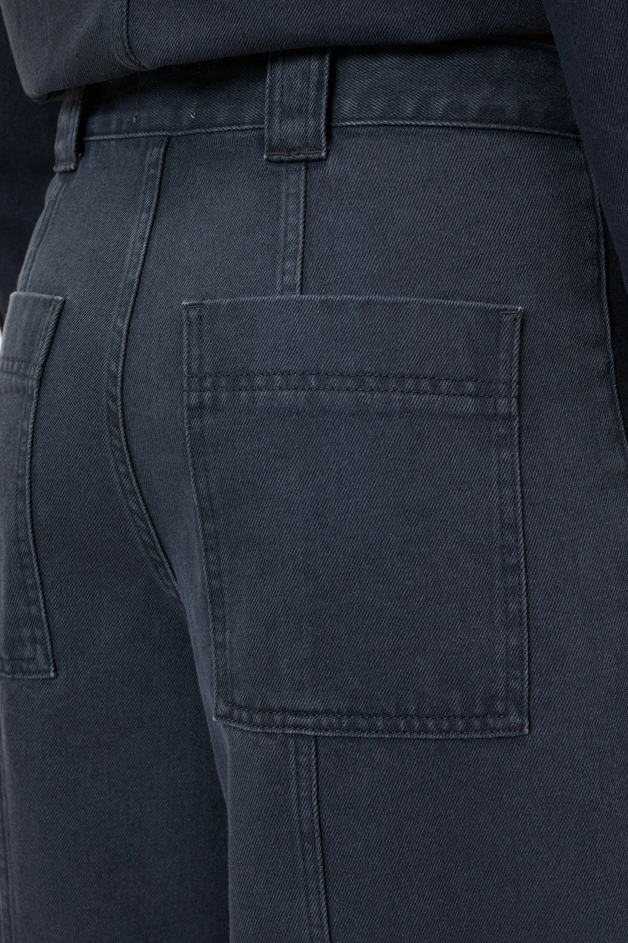 CLOSED WOMENS RHANNON RELAXED PANT - DARK GREY