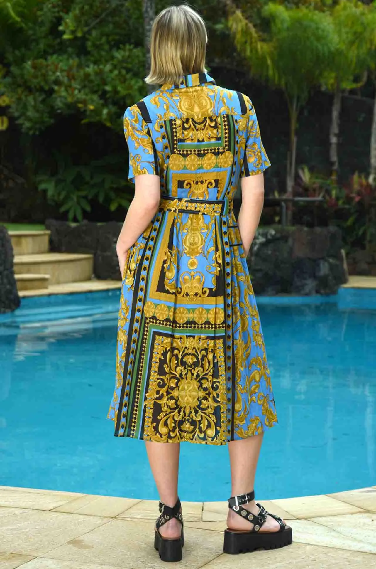 Coop - Heart Baroquen Gold Gold Heart Dress