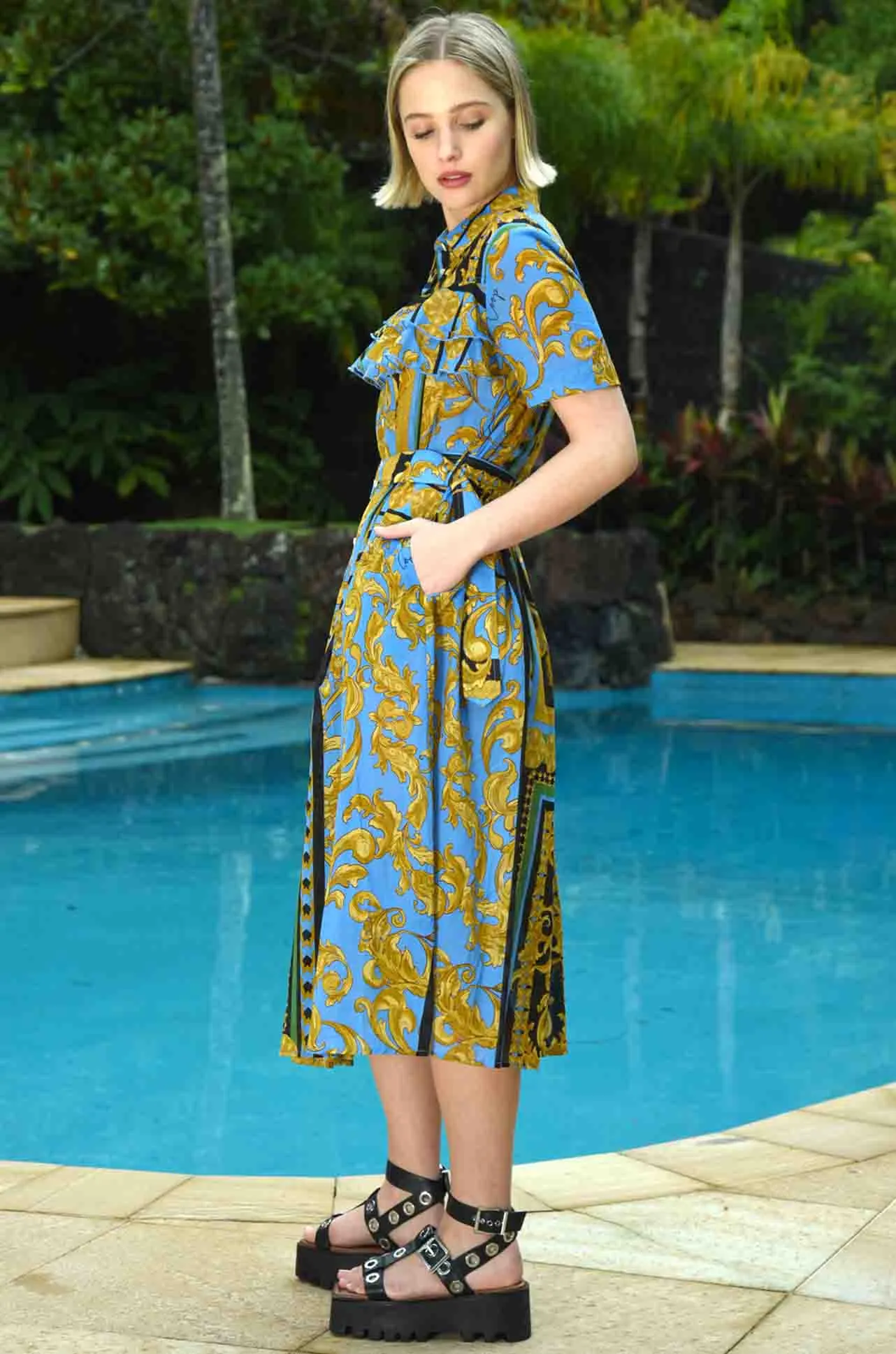 Coop - Heart Baroquen Gold Gold Heart Dress