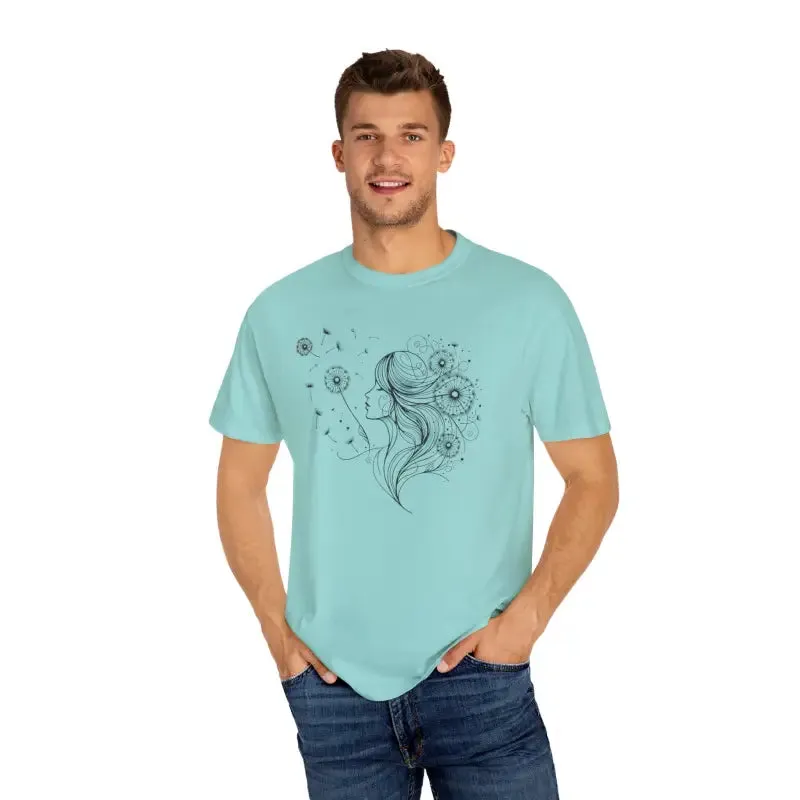 Dandelions Dreams Comfort Tee for Women