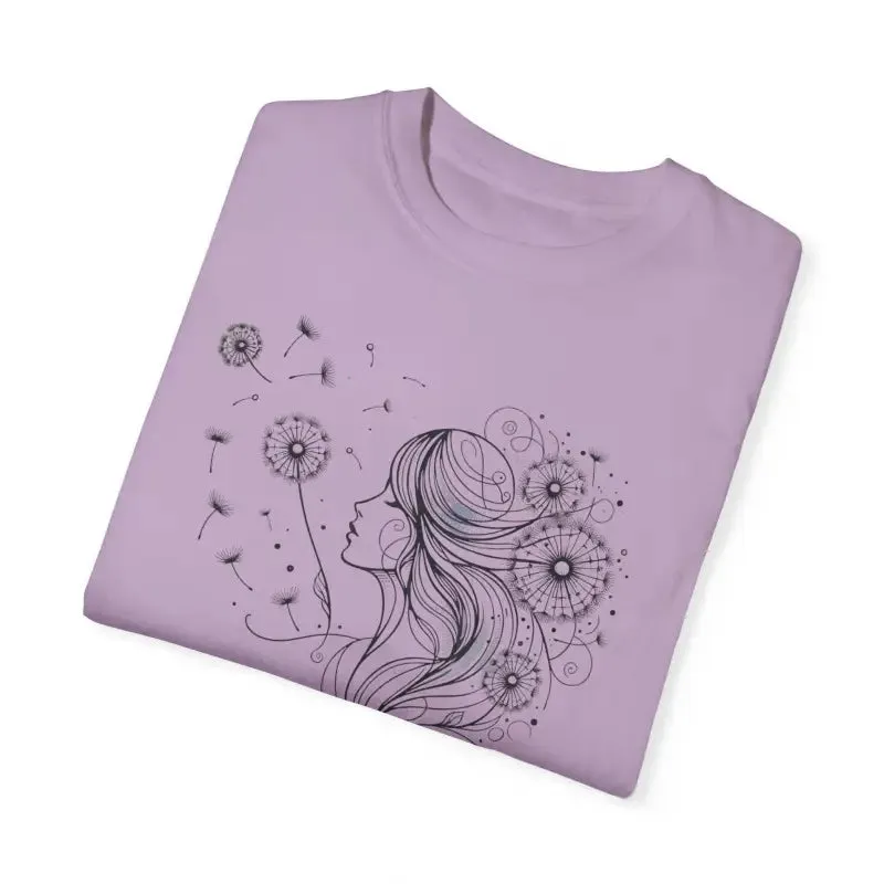 Dandelions Dreams Comfort Tee for Women