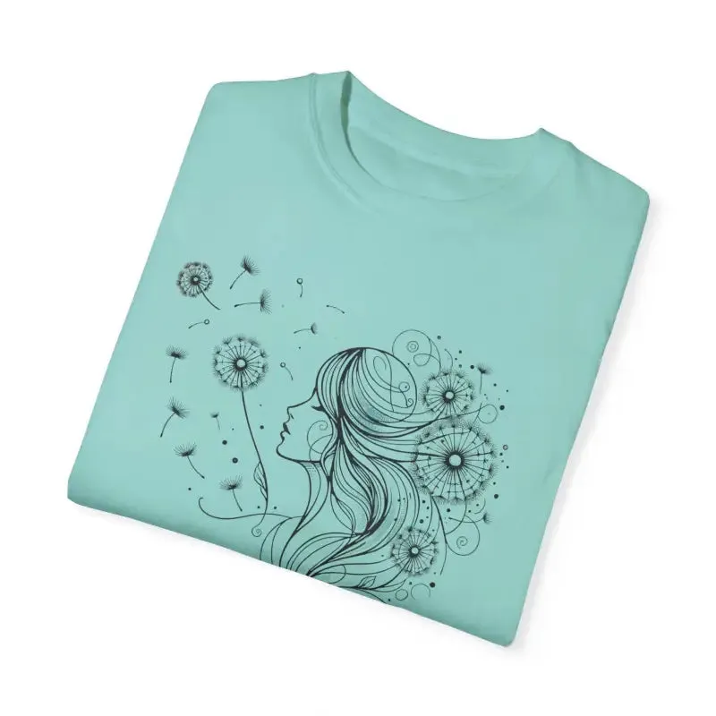 Dandelions Dreams Comfort Tee for Women
