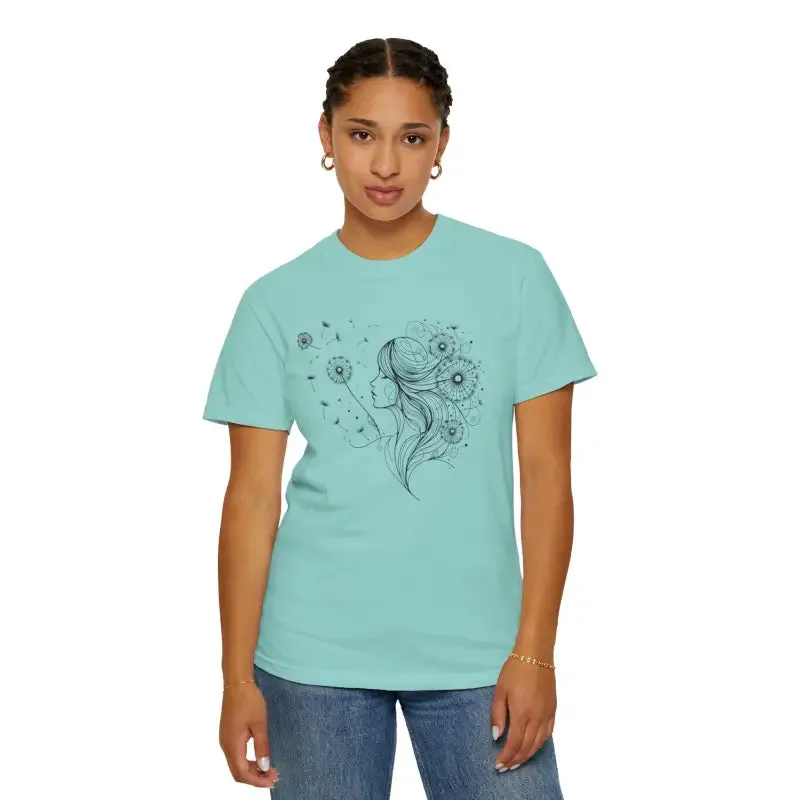 Dandelions Dreams Comfort Tee for Women