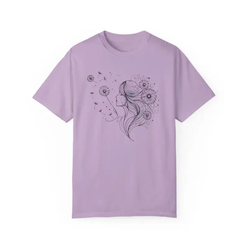 Dandelions Dreams Comfort Tee for Women