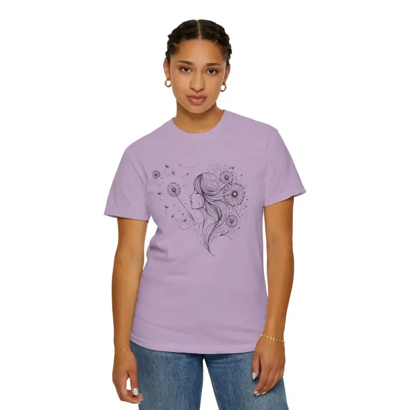 Dandelions Dreams Comfort Tee for Women