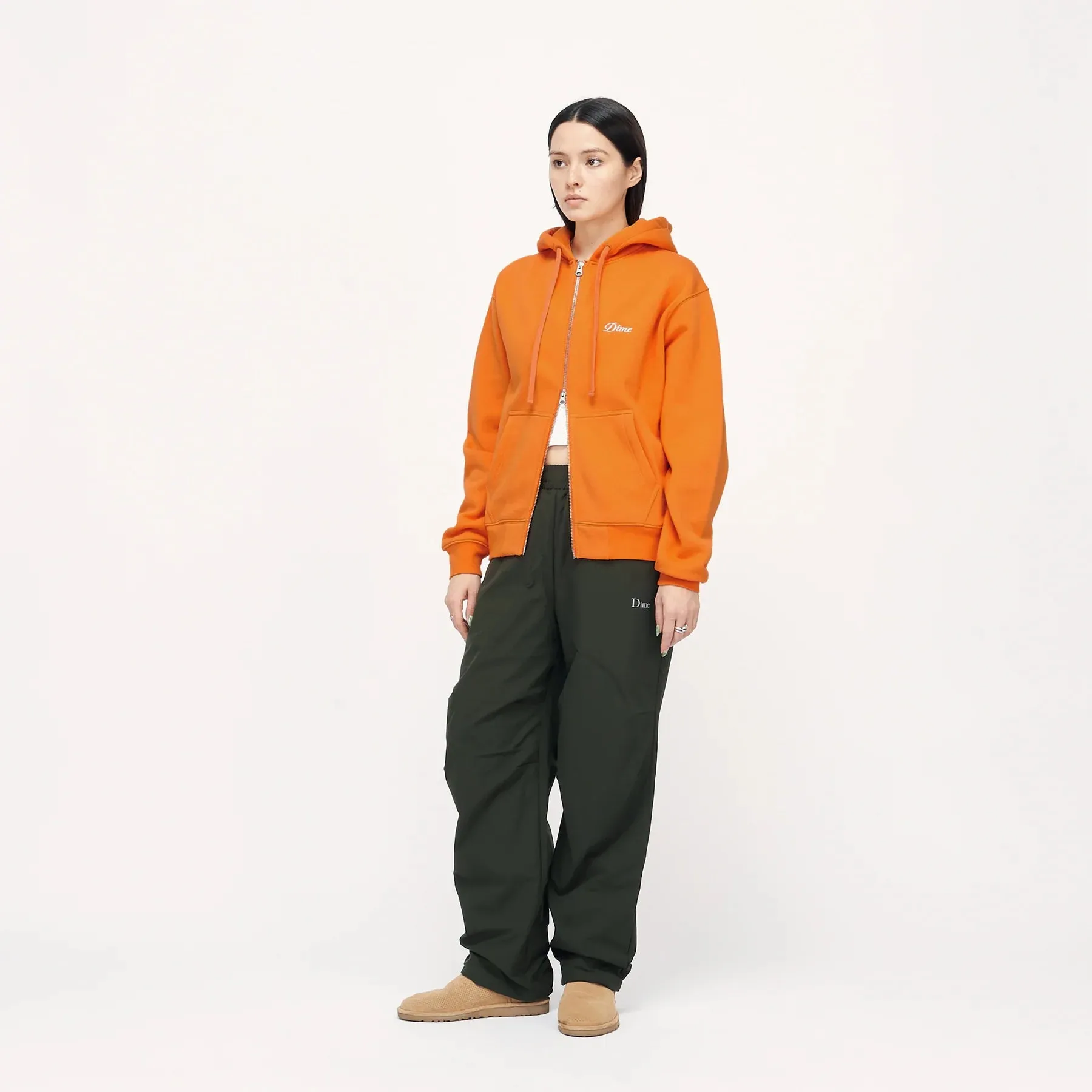 Dime - Range Relaxed Sports Pants in Dark Forest