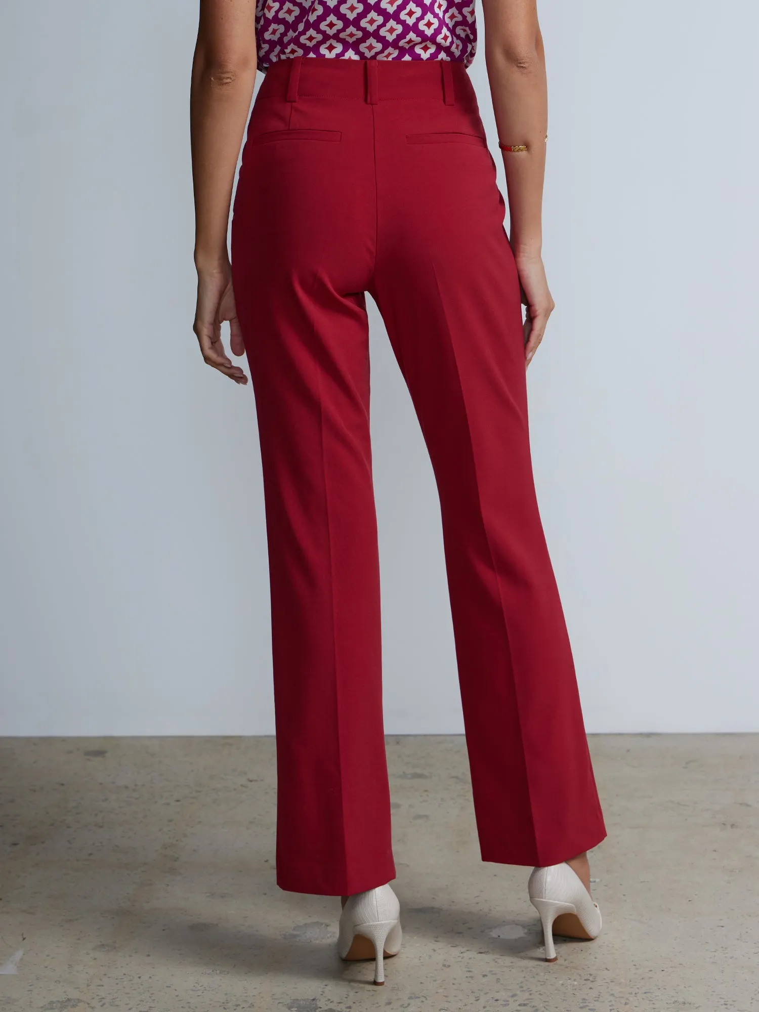 Essential Stretch High Rise Bootcut Pant