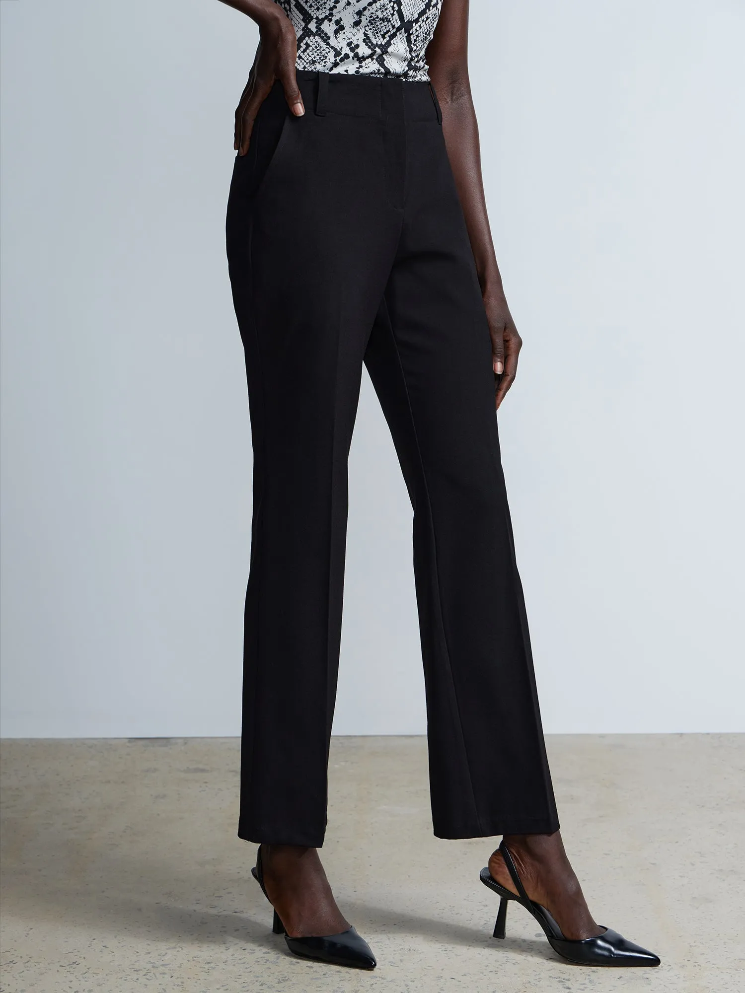 Essential Stretch High Rise Bootcut Pant