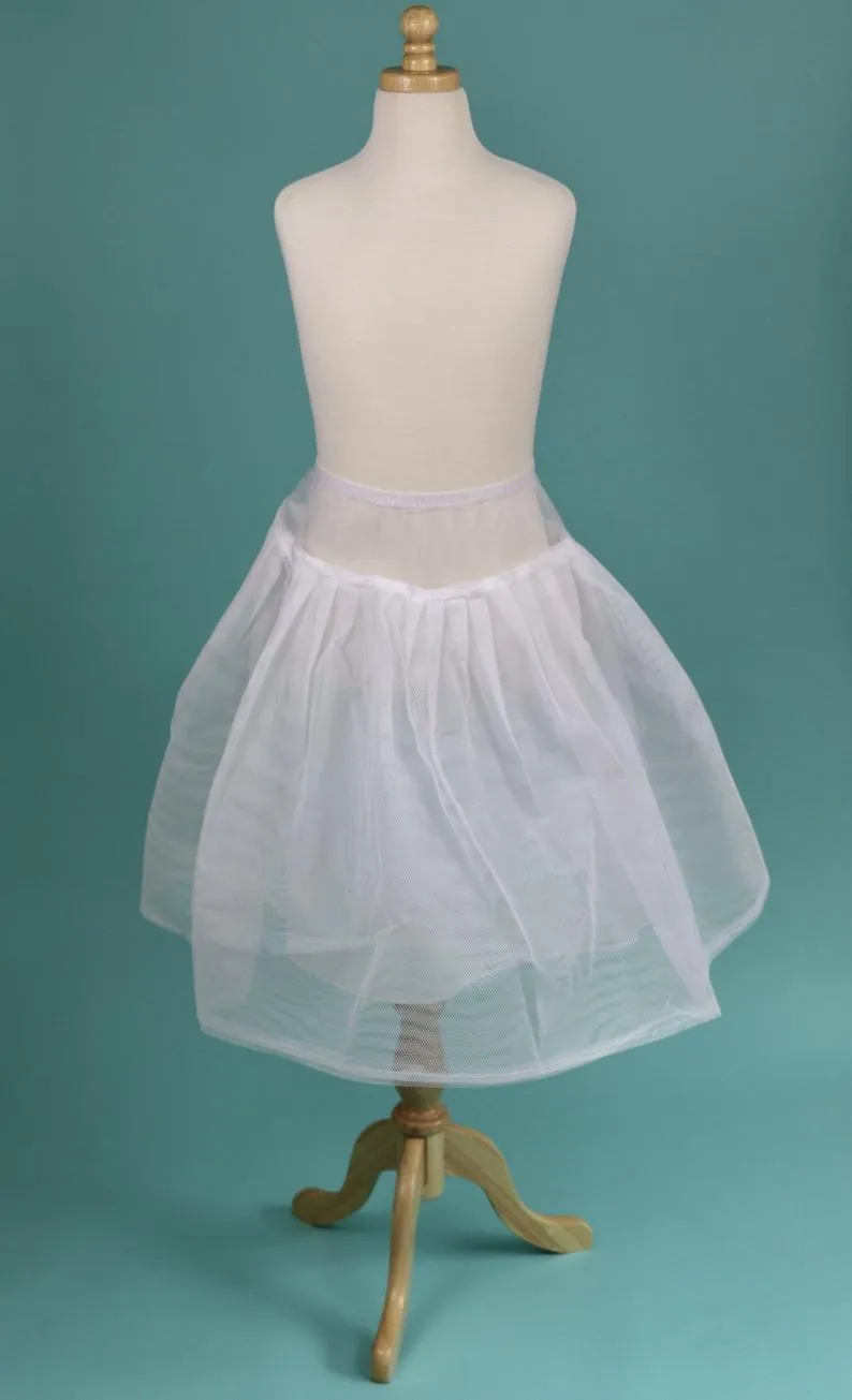 Flower Girl Dress, White Smocked Girl Dresses,  Cotton Fabric  Completely lining, add petticoat and Headpiece