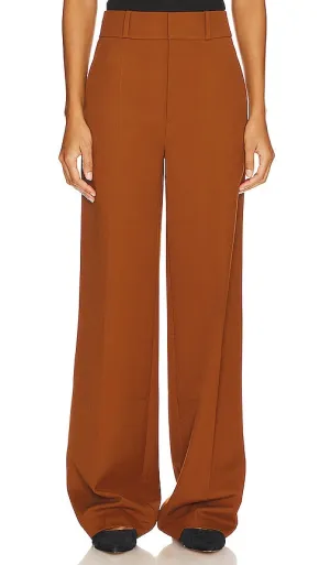 FRAME Relaxed Trouser in Cognac
