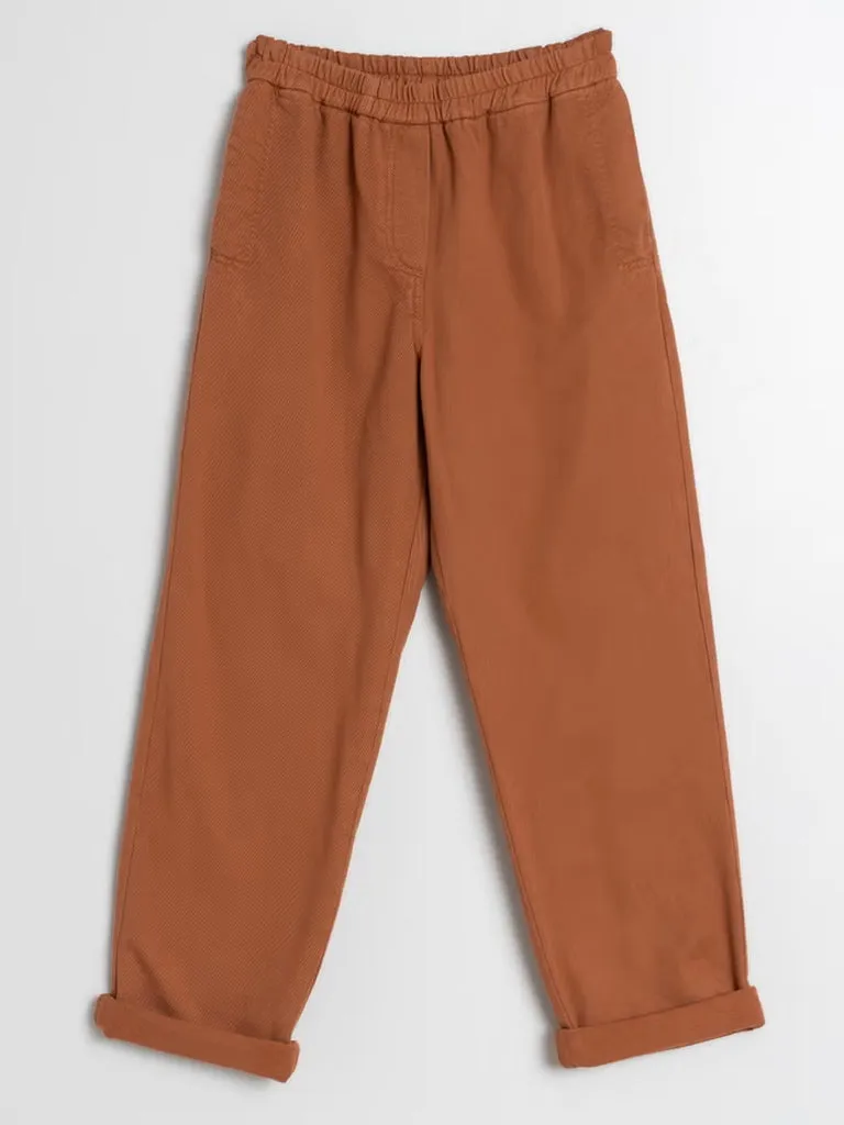 Indi & Cold Jogger Pants in Cinnamon