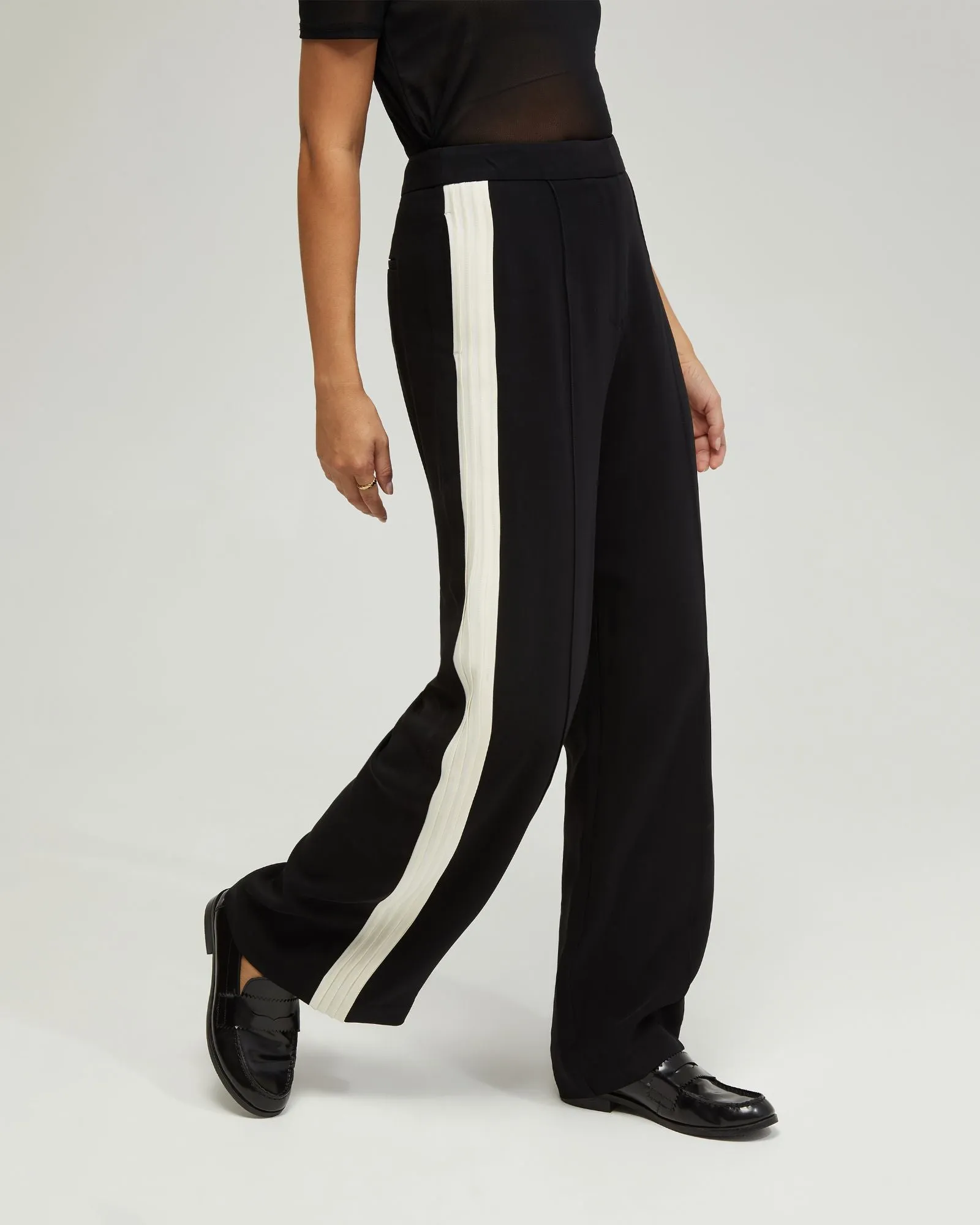 Ines Contrast Side Panel Pants