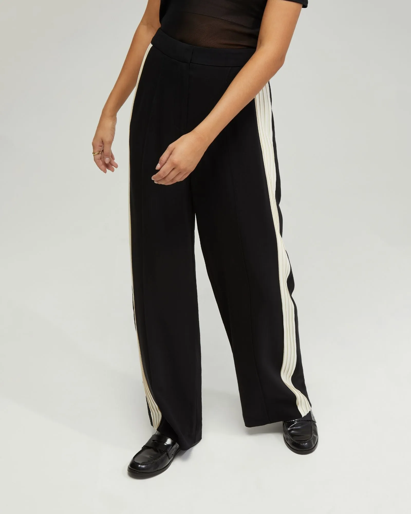 Ines Contrast Side Panel Pants