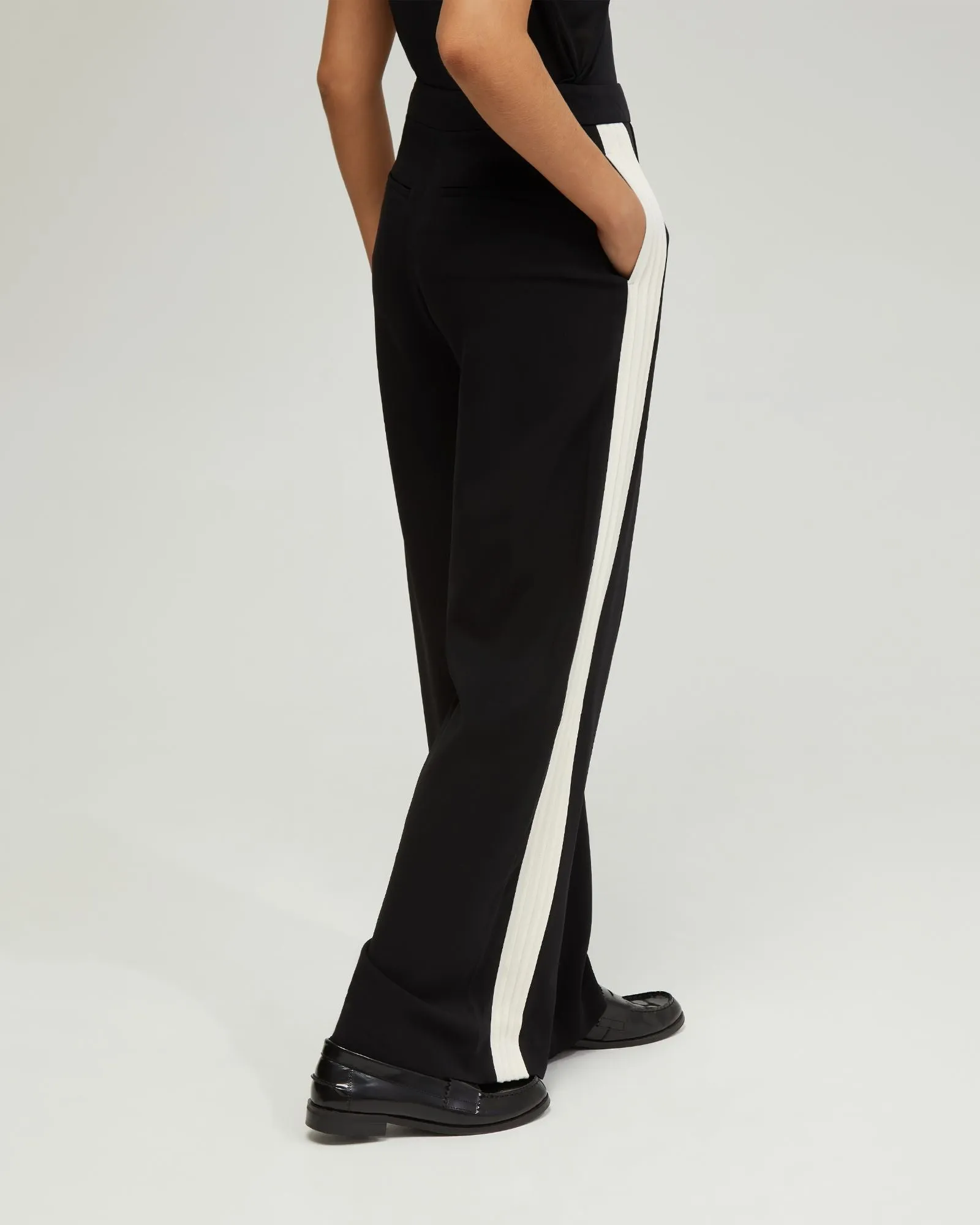 Ines Contrast Side Panel Pants
