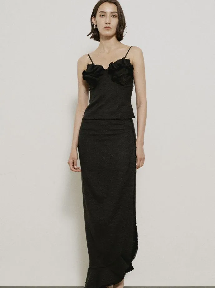 Lace Ruffle Elegant Chic Camisole