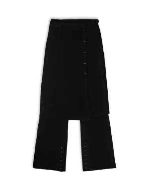 Layered Skirt Pants