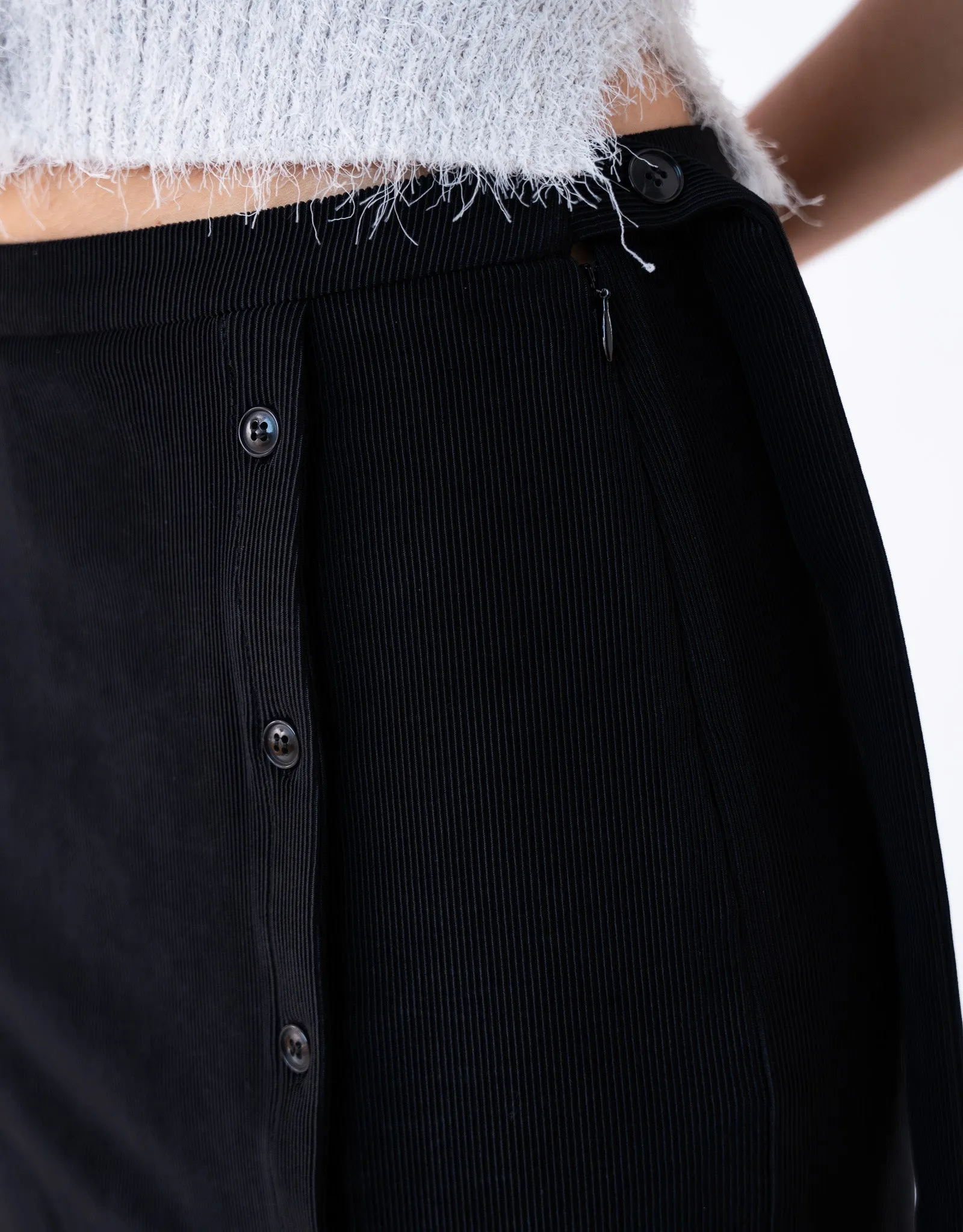 Layered Skirt Pants