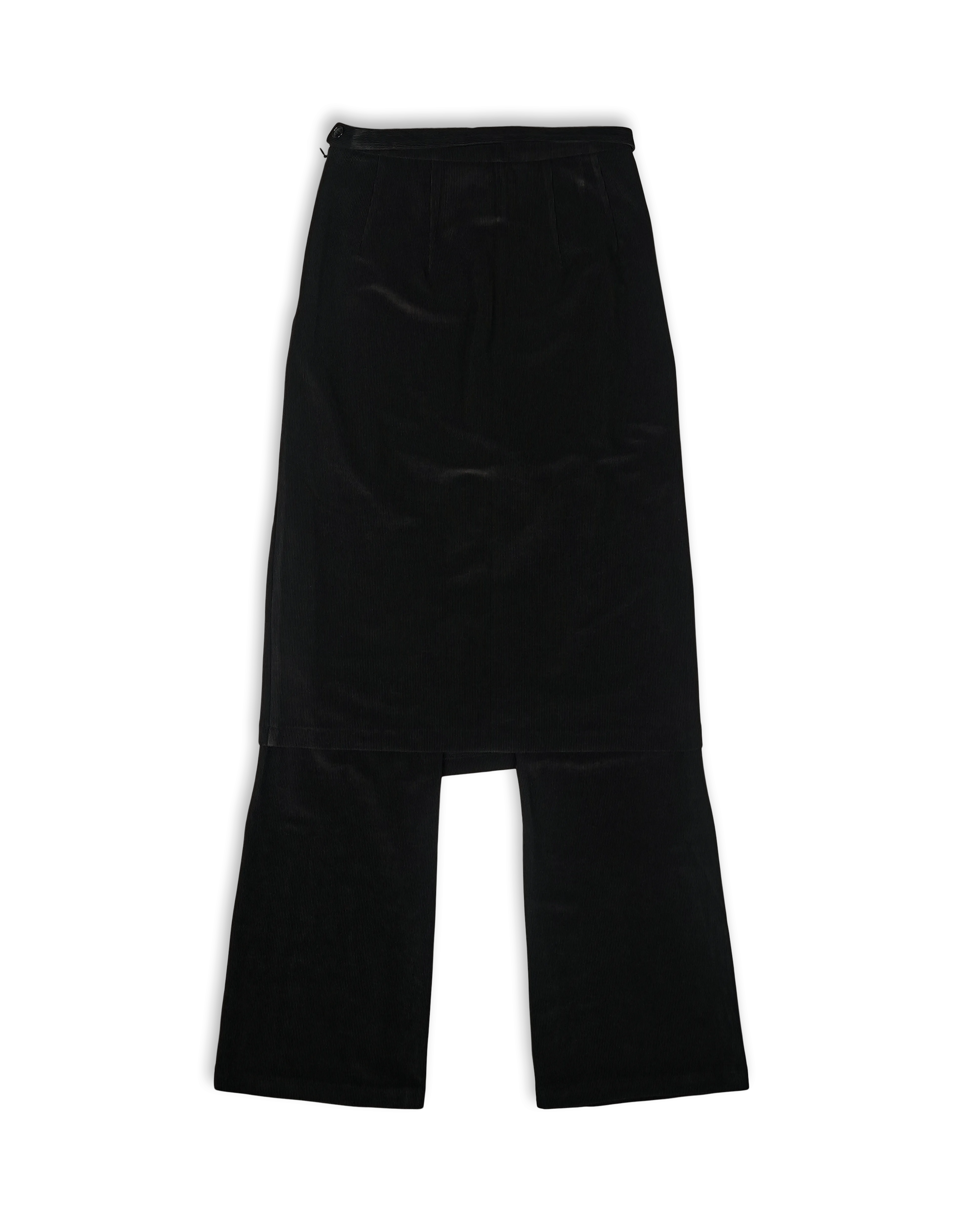 Layered Skirt Pants