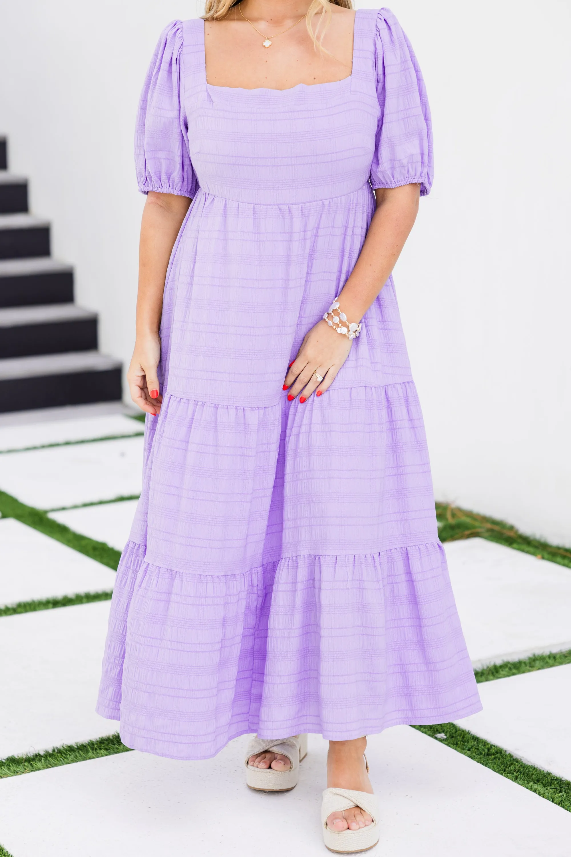 Let's Get Away Dress, Lavender