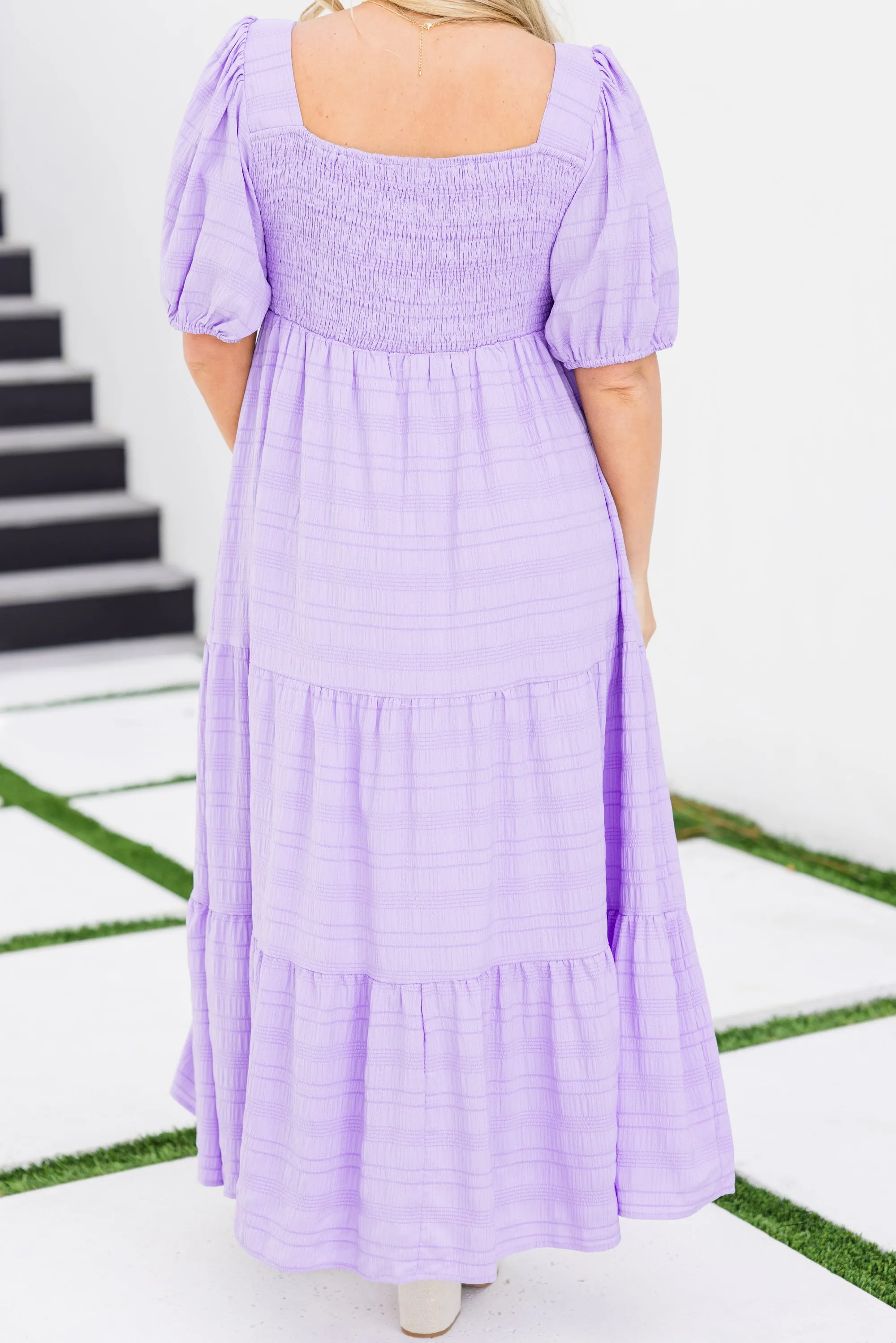 Let's Get Away Dress, Lavender