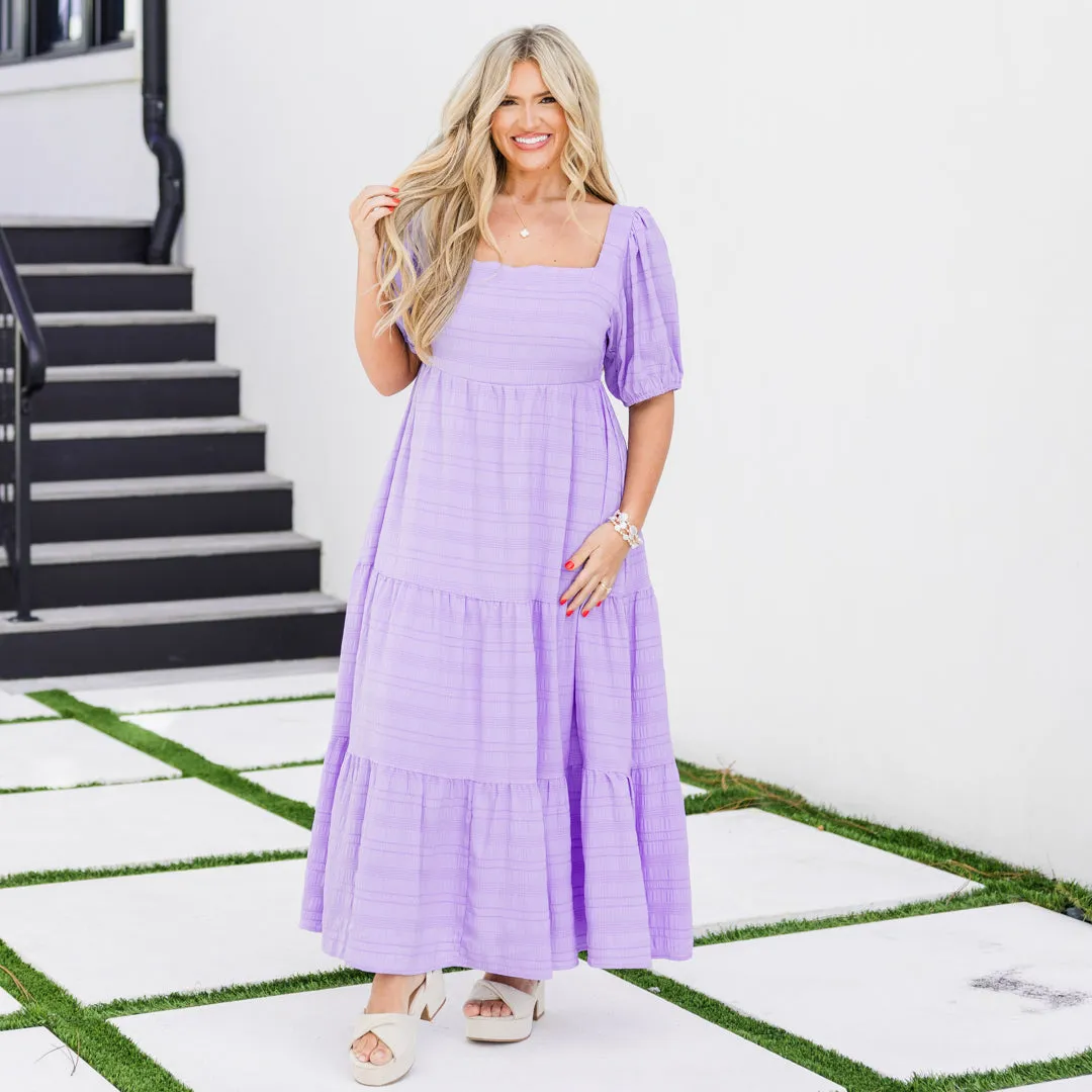 Let's Get Away Dress, Lavender