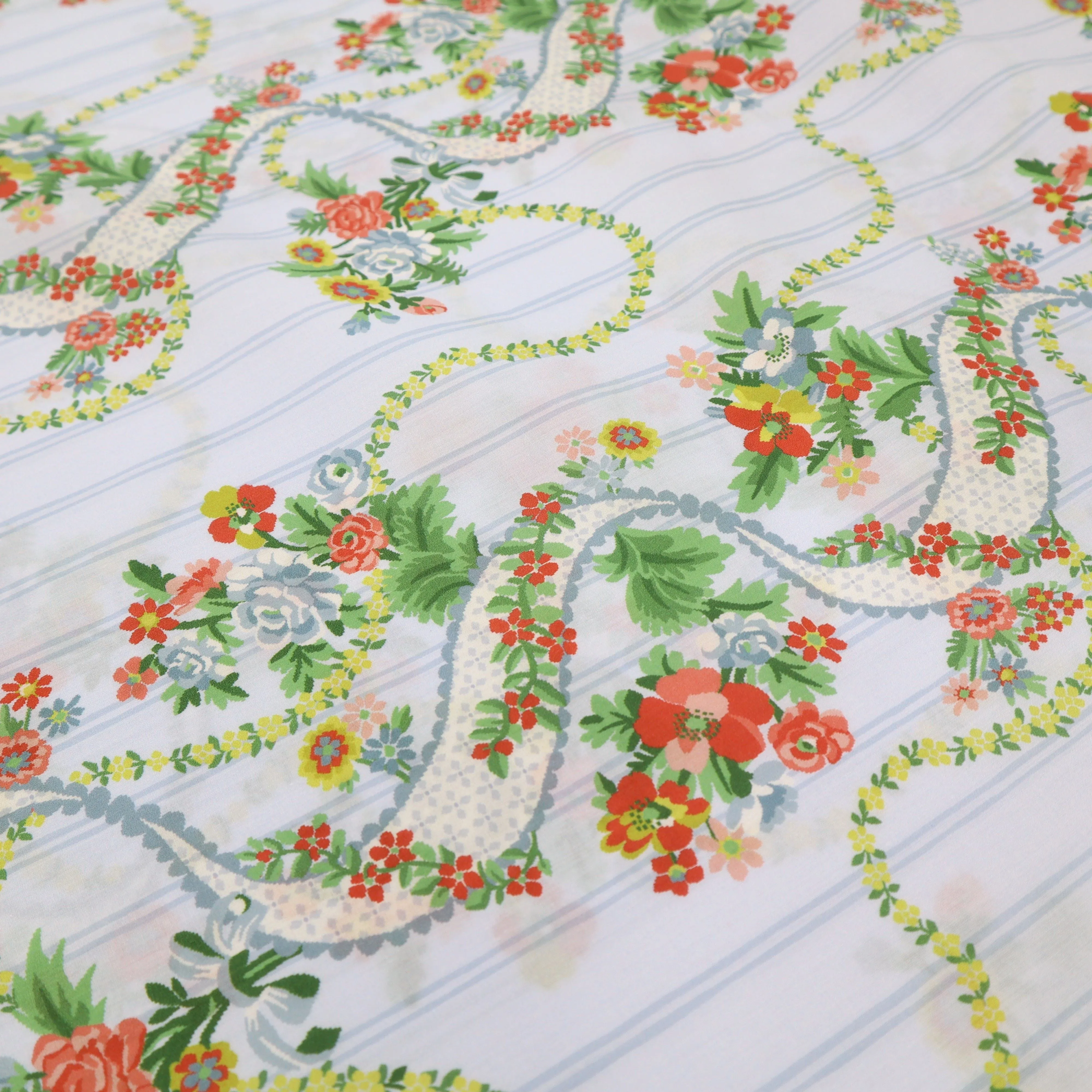 Liberty Fabrics x Bridgerton Ribbon Cascade B Tana Lawn™ Cotton