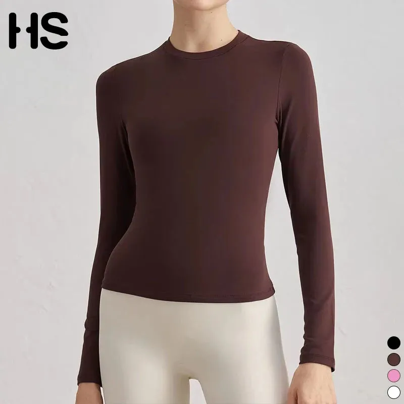 Long-Sleeved Casual & Fitted Tops