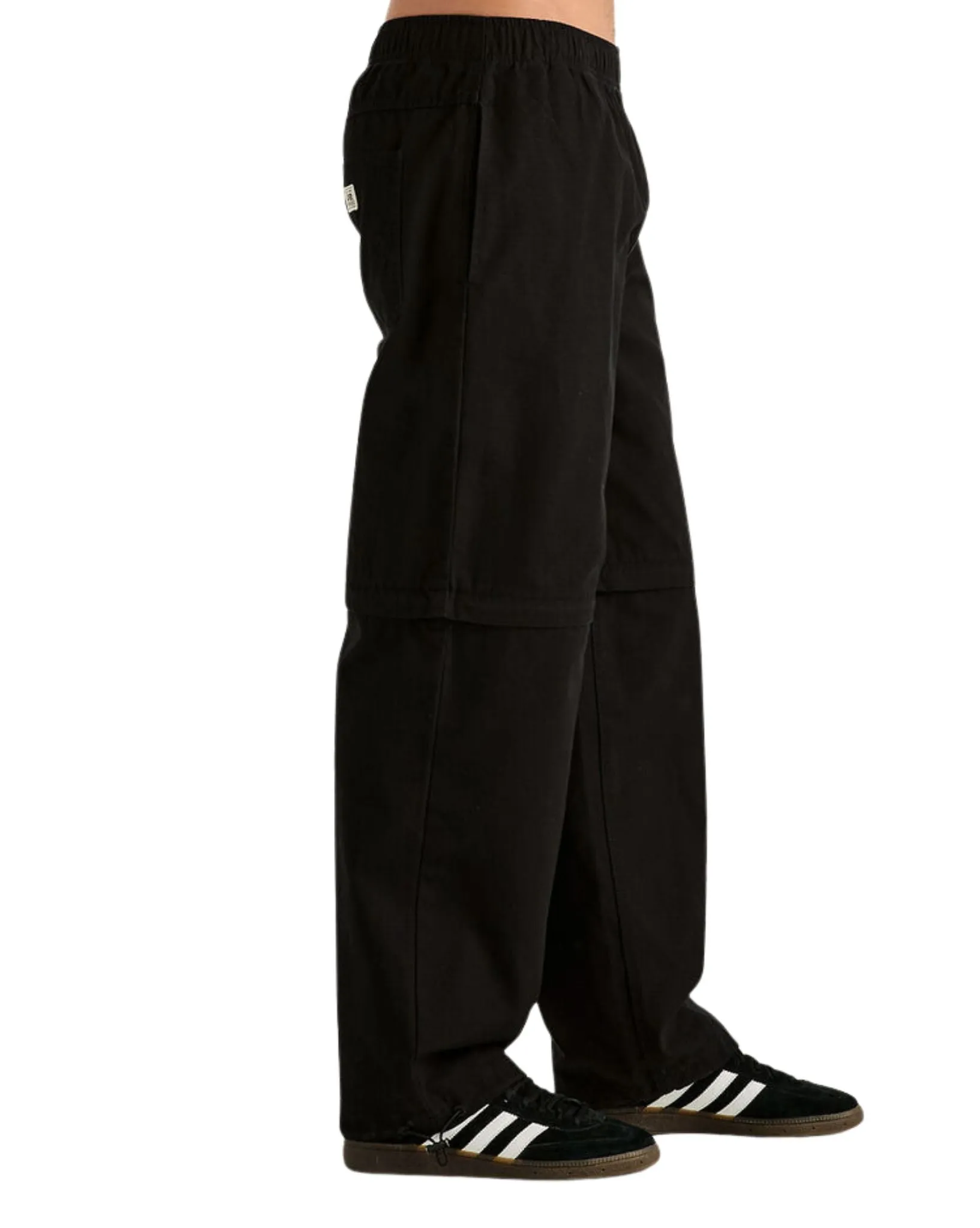 Mens Vaycay Zipoff Pant - Black