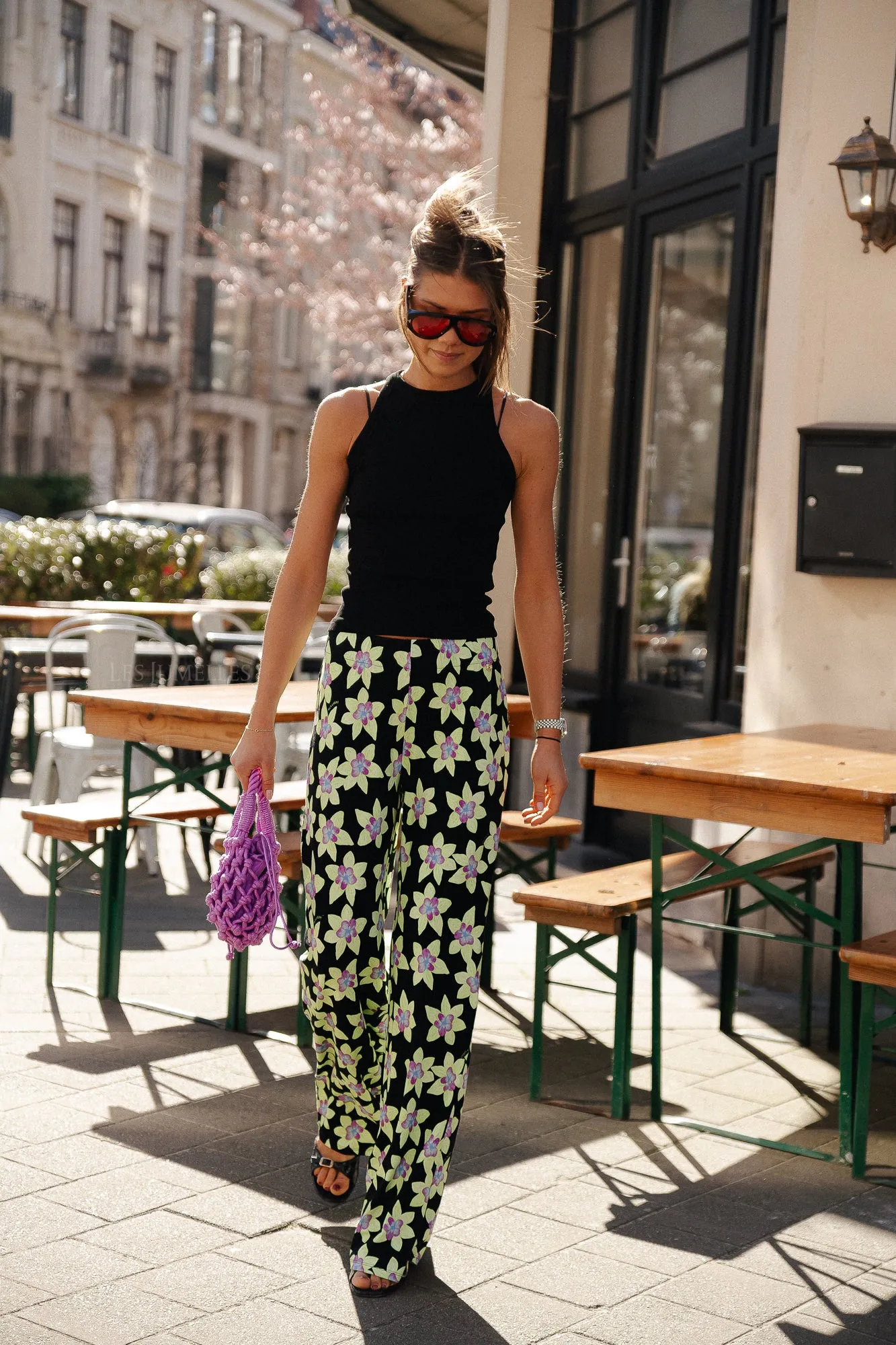 Orelia top black