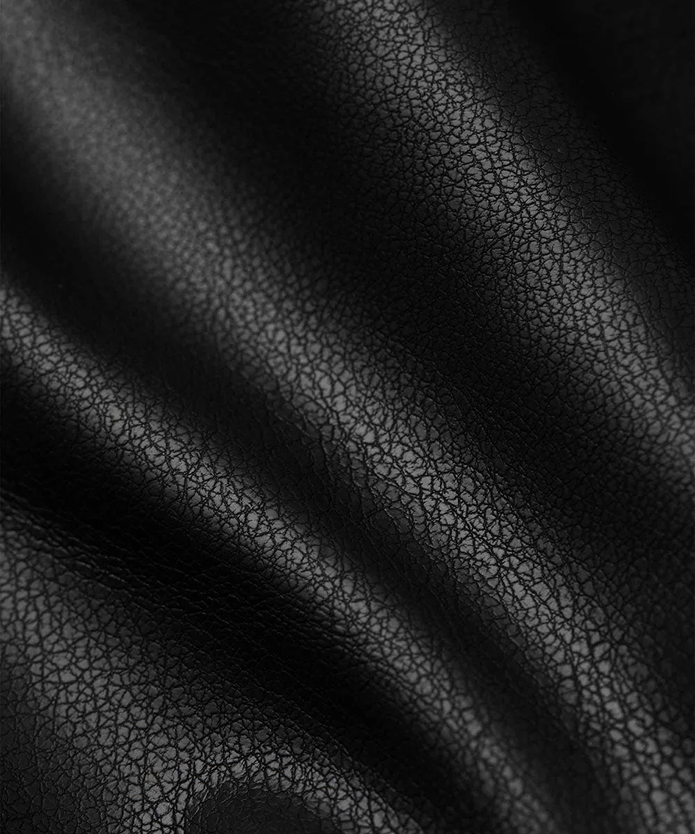 Panadi Faux Leather Flare Pants