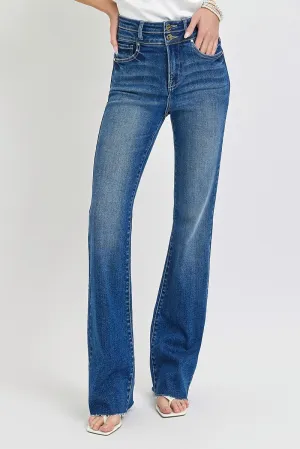 PLUS SIZE TUMMY CONTROL HIGH RISE BOOTCUT