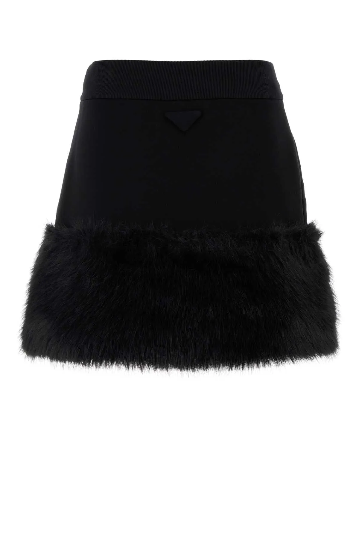 PRADA Chic Cotton Blend Mini Skirt for Women