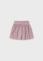 Rose Leathered Shorts