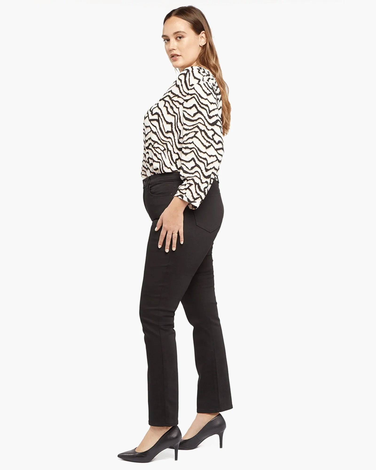Sheri Slim Pant | Black