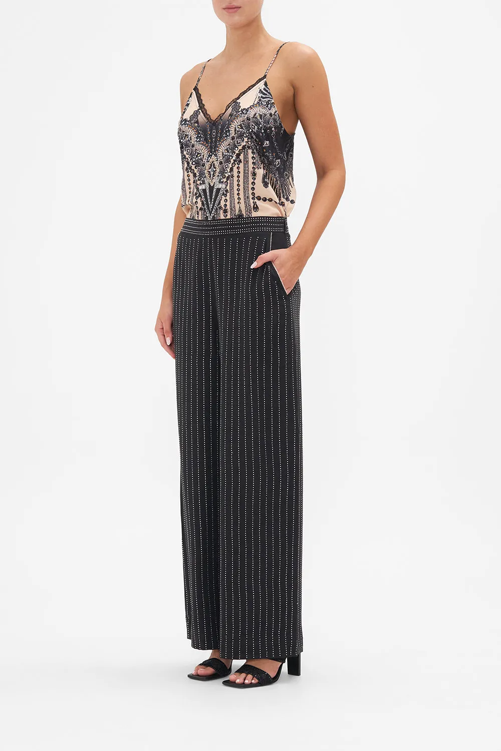 STRAIGHT LEG RELAXED TROUSER CURTAIN CALL CHAOS