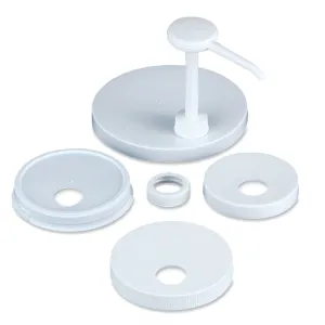 Tablecraft 662K Plastic Economy Pump Kit, 1 oz.