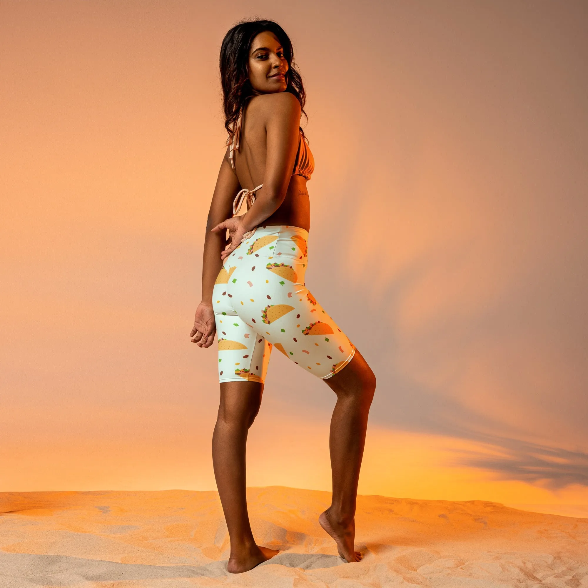 Tacos Biker Shorts