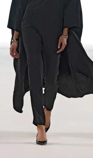 Tapered Pants in Black