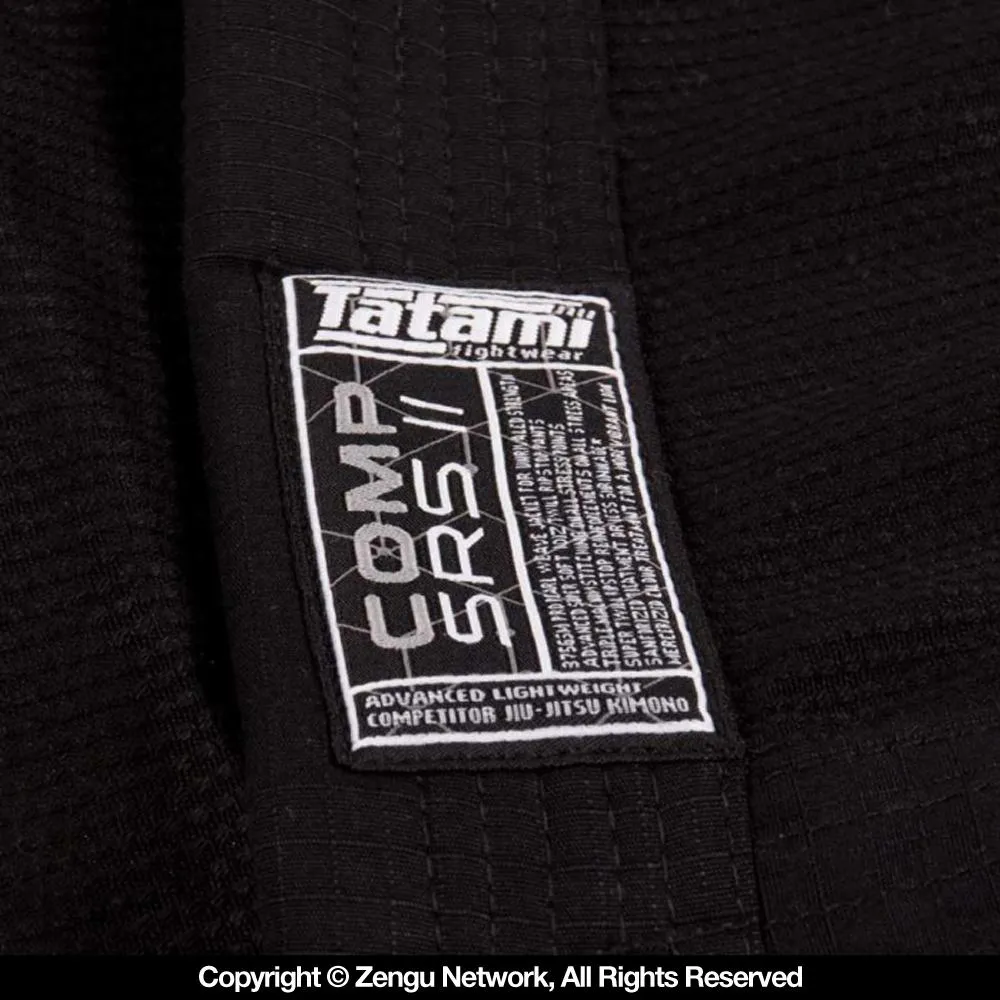 Tatami Comp "SRS" Lightweight BJJ Gi Black